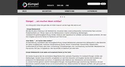 Desktop Screenshot of duempel.de