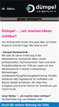 Mobile Screenshot of duempel.de